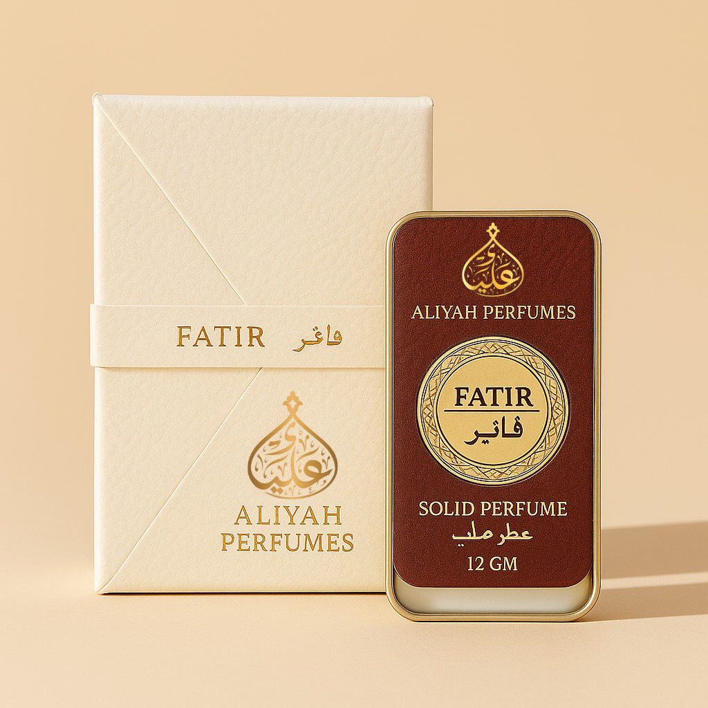 Fatir | Non-Alcoholic Unisex Arabic Solid Perfume – 12gm
