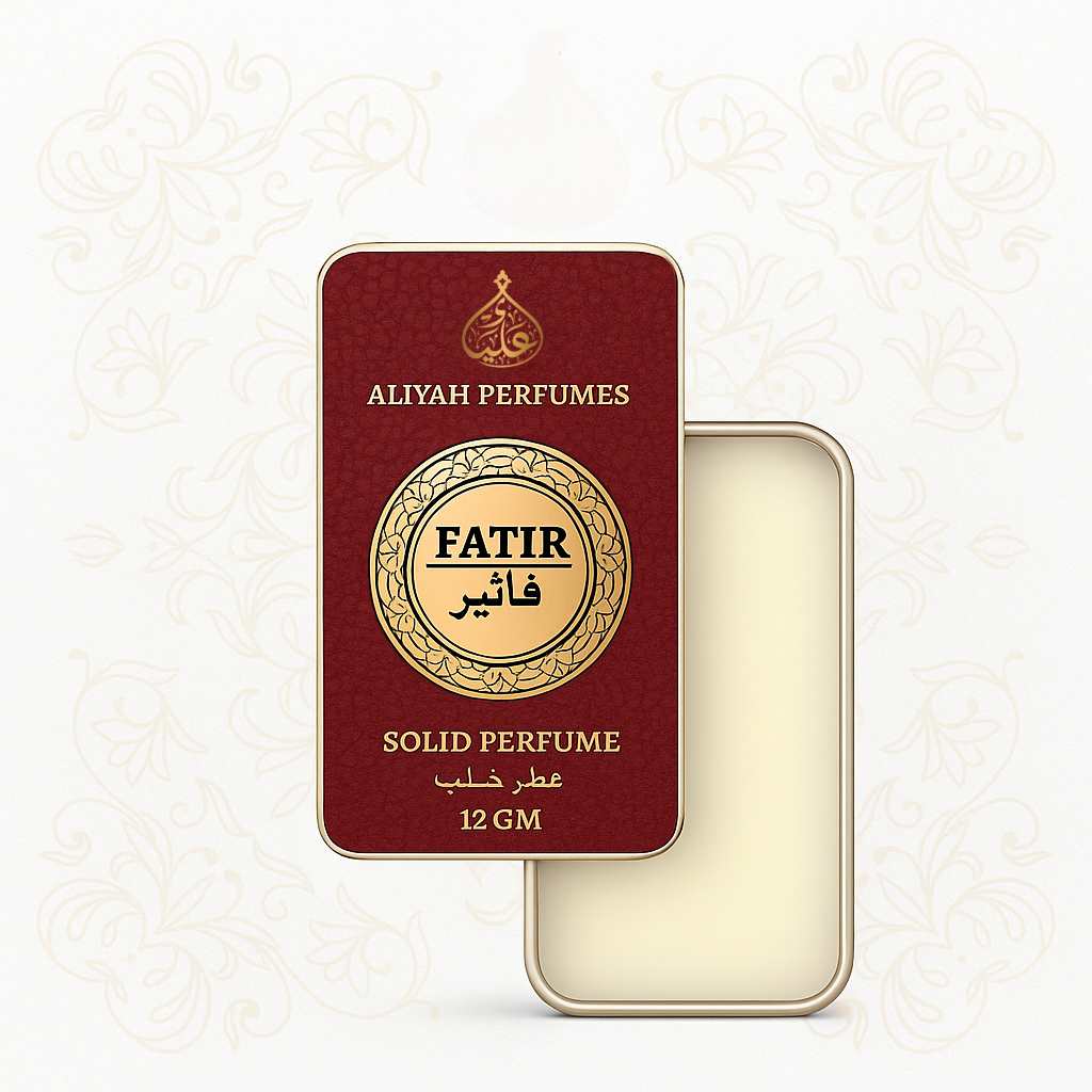 Fatir | Non-Alcoholic Unisex Arabic Solid Perfume – 12gm