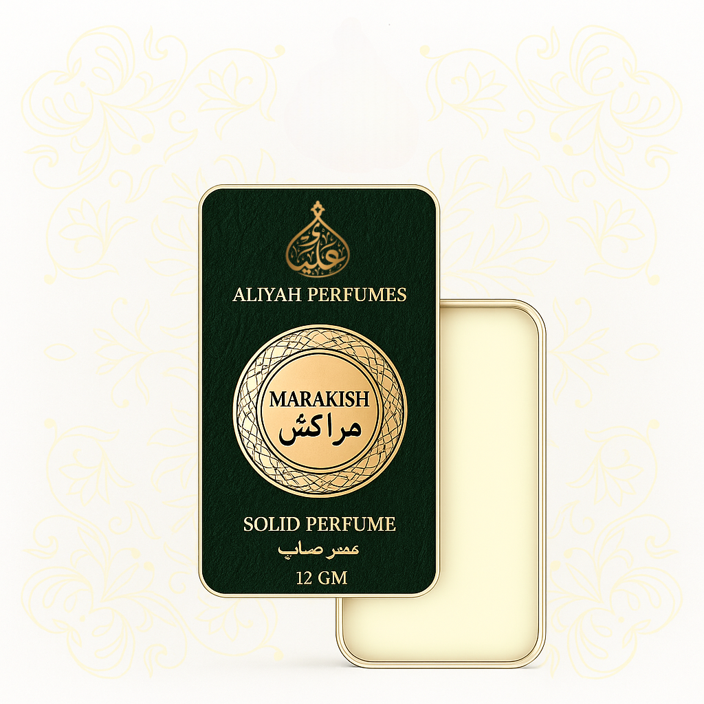 Marakish | Non-Alcoholic Unisex Arabic Solid Perfume – 12gm