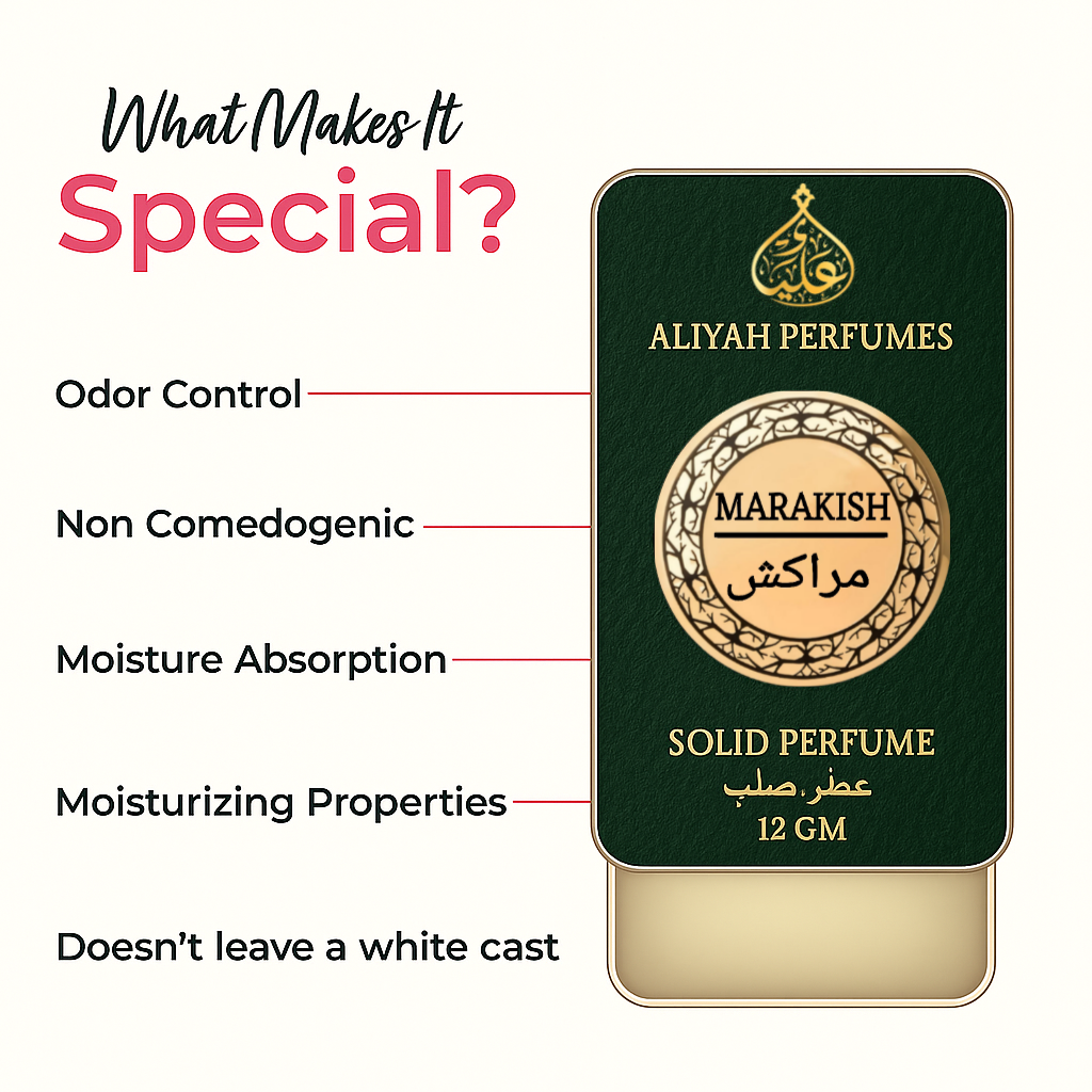 Marakish | Non-Alcoholic Unisex Arabic Solid Perfume – 12gm