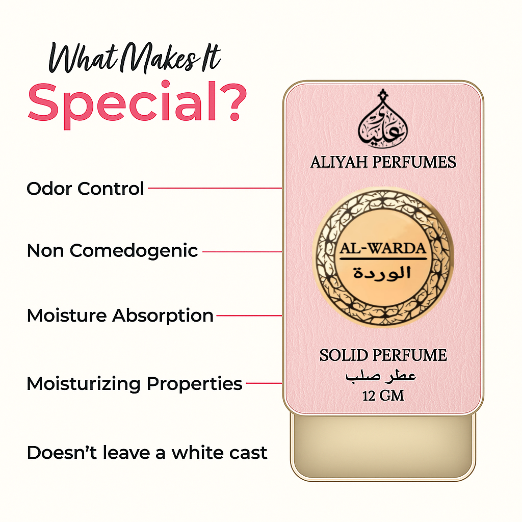 Al-Warda | Non-Alcoholic Unisex Arabic Solid Perfume – 12gm