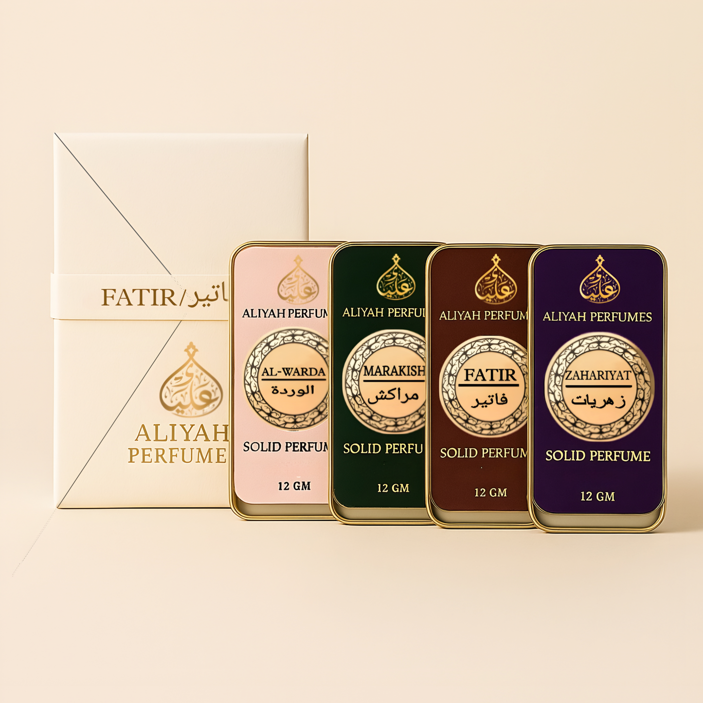 Zahariyat | Unisex Non-Alcoholic Arabic Solid Perfume – 12gm